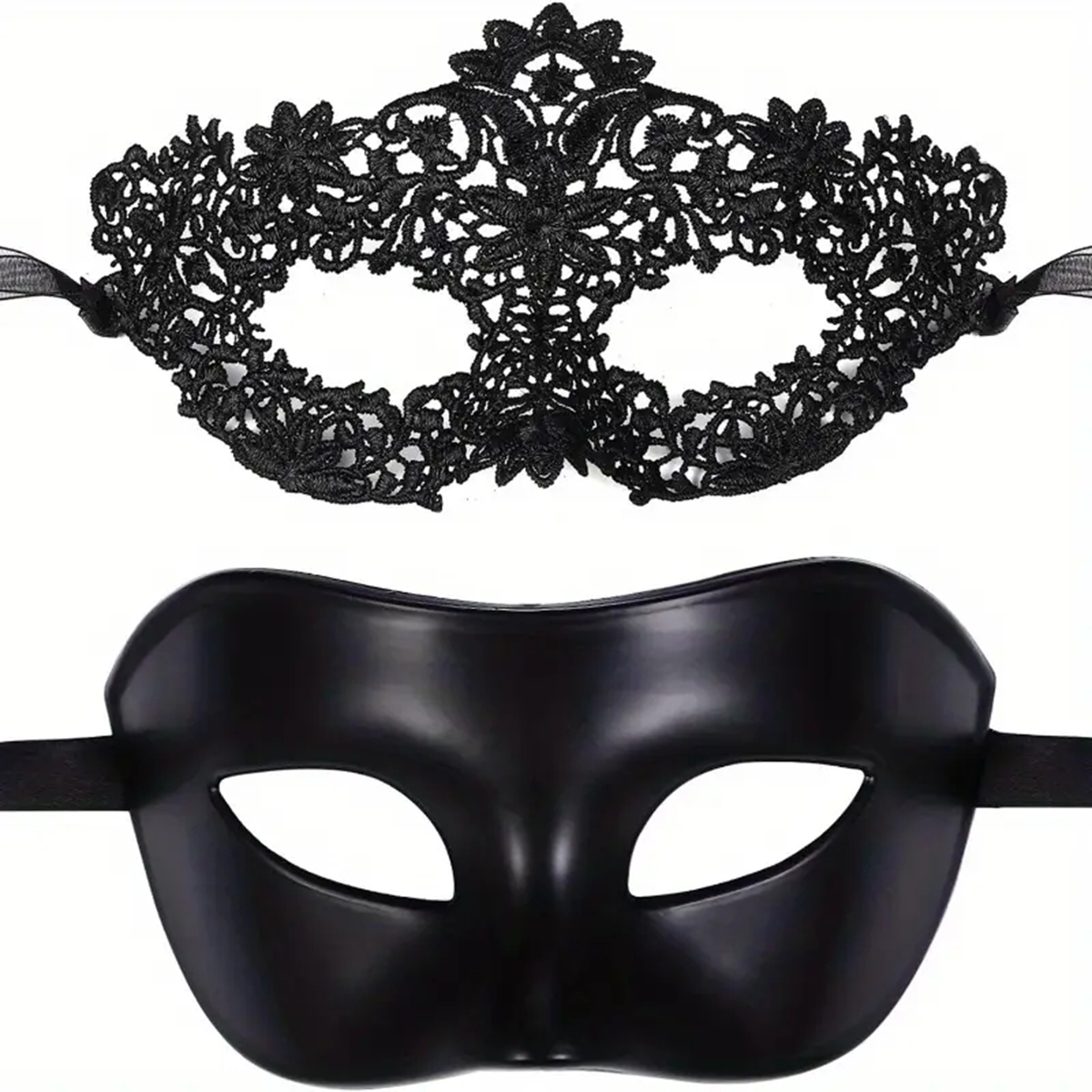 หน้ากากลูกไม้สีดำเซ็กซี่แบบใหม - Black Face Mask Pack บทวิจารณ์และราคา