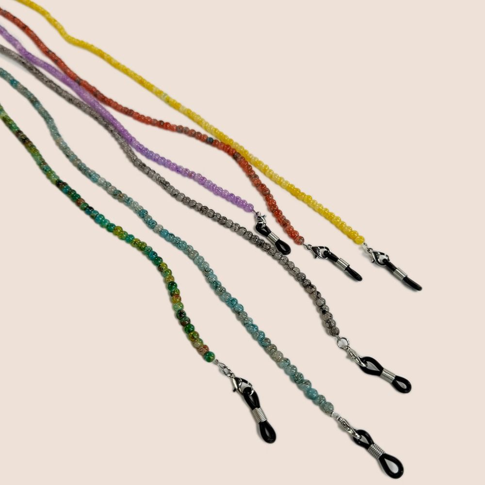 สายคล้องแว่นตาแก้วสีน้ำหนักเบา - Mask Lanyard Adjustable บทวิจารณ์และราคา