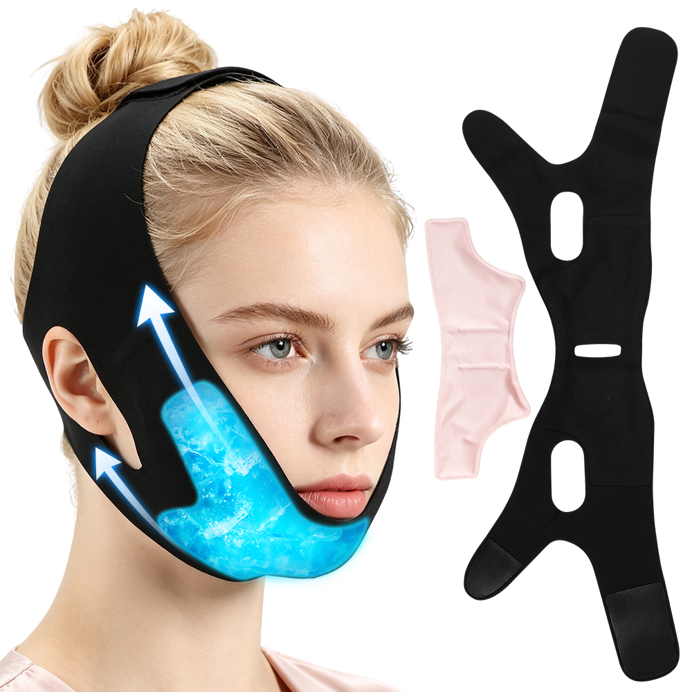 แผ่นประคบเย็นสำหรับใบหน้า พร้อ - Black Face Mask Pack บทวิจารณ์และราคา