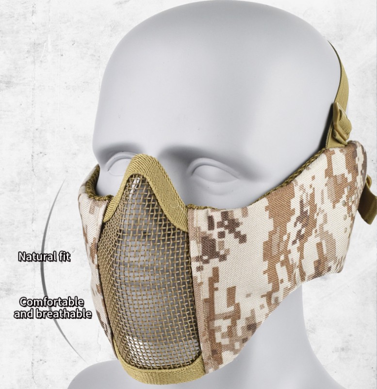 การล่าสัตว์พับตาข่ายหน้ากากป้อ - Respirator Half Face บทวิจารณ์และราคา