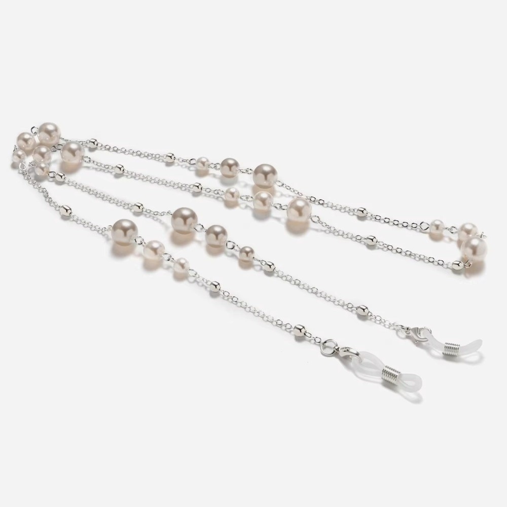 สายคล้องแว่นตาประดับไข่มุกสุดท - Mask Lanyard Adjustable บทวิจารณ์และราคา