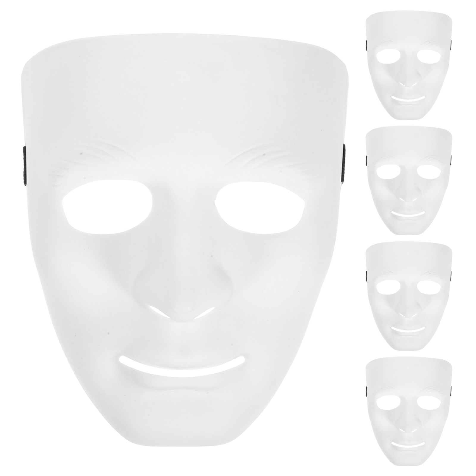 หน้ากากเต็มหน้าสำหรับงานแฟนซี  - Black Face Mask Pack บทวิจารณ์และราคา