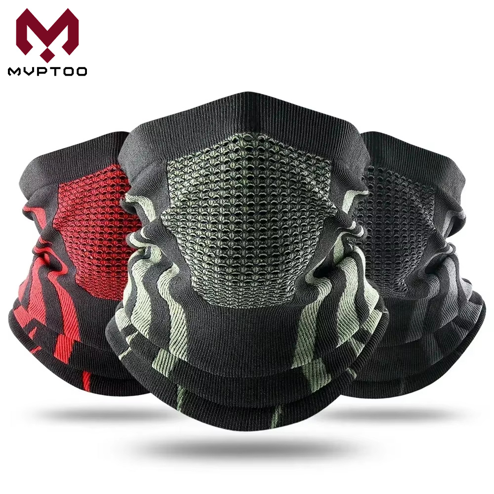 ฤดูหนาวแหวนหลอดนุ่มผ้าพันคอหน้ - Respirator Half Face บทวิจารณ์และราคา